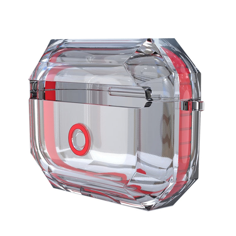 For AirPodS Pro RJT-AP-03 Bluetooth Earphone Transparent Soft Case TPU Protection Cover