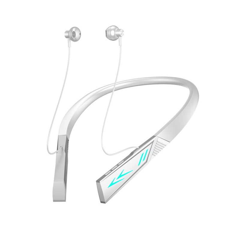 E68 Bluetooth V5.2 Earphones Magnetic Sport Neckband Wireless Headphones With Mic