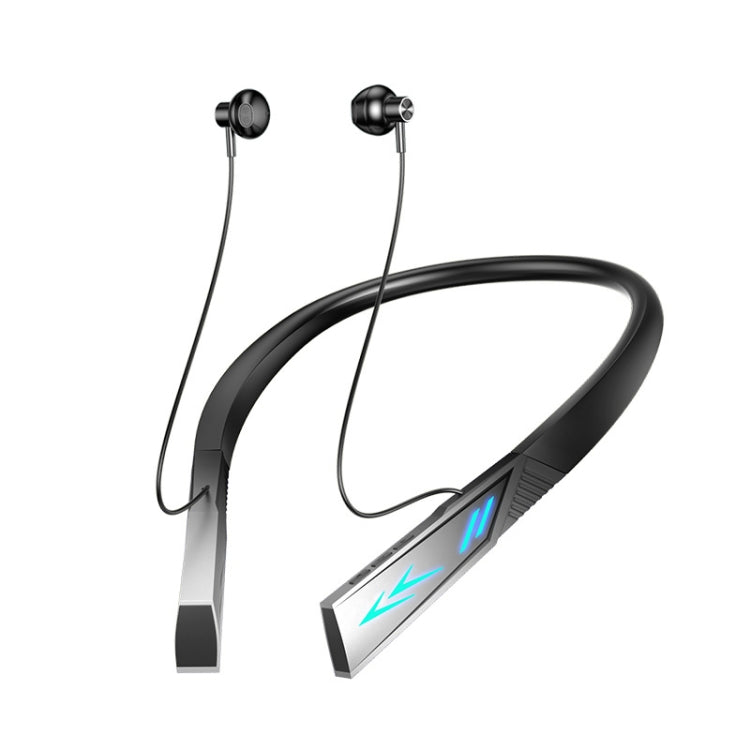E68 Bluetooth V5.2 Earphones Magnetic Sport Neckband Wireless Headphones With Mic