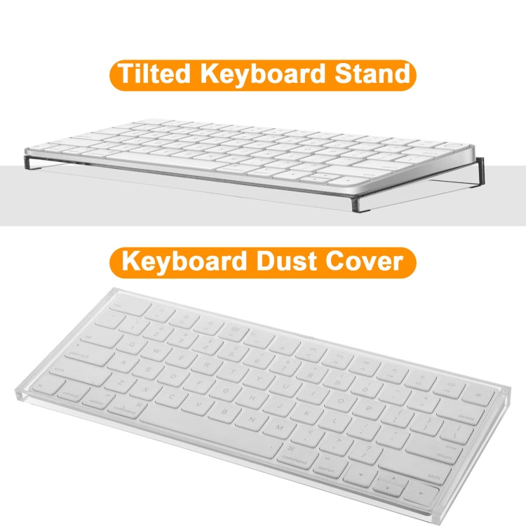 Keyboard Protective Sleeve Waterproof Dust Cover Is Suitable For Apple(Transparent)