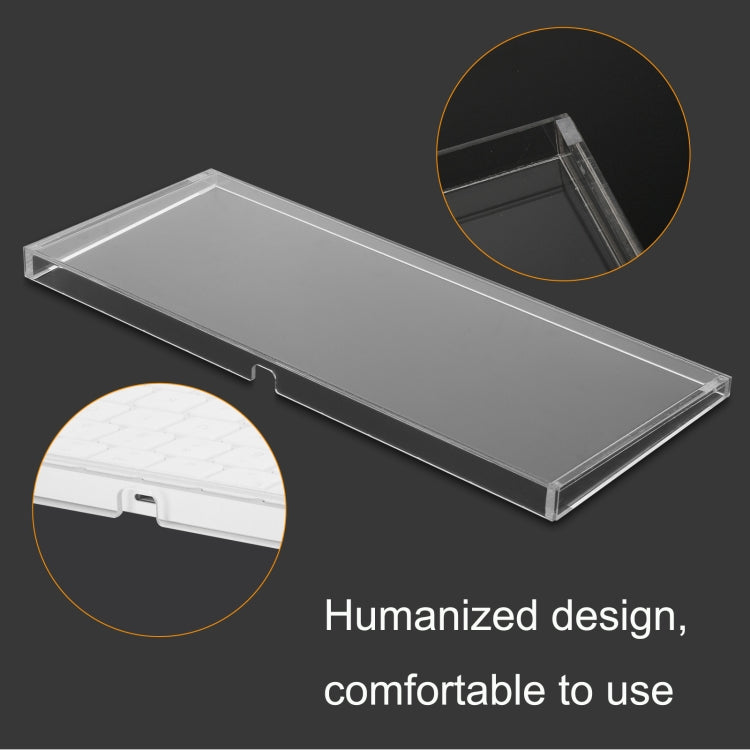 Keyboard Protective Sleeve Waterproof Dust Cover Is Suitable For Apple(Transparent)