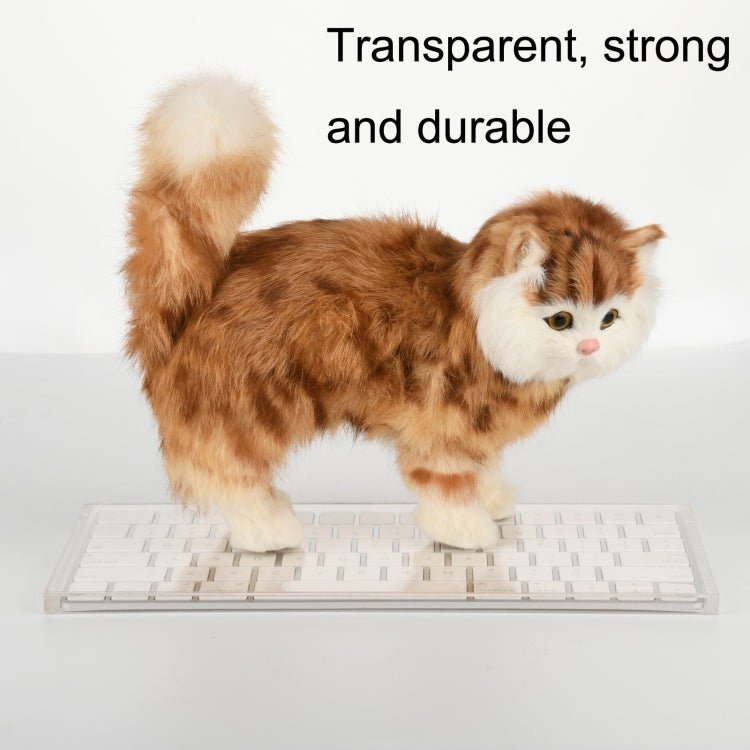 Keyboard Protective Sleeve Waterproof Dust Cover Is Suitable For Apple(Transparent)