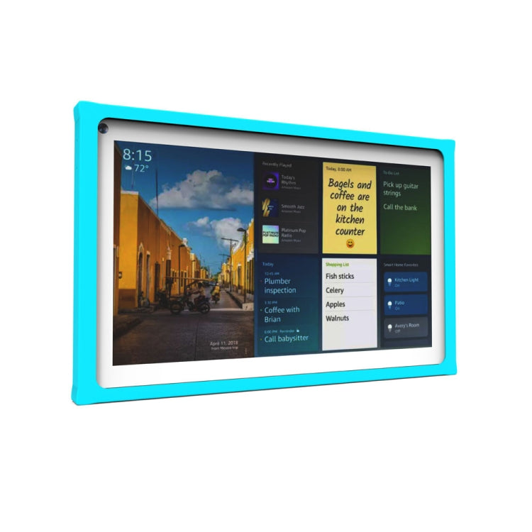 For Amazon Echo Show 15 A366 Dustproof Waterproof and Drop-proof Silicone Case