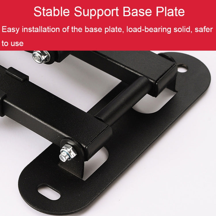 For Amazon Echo Show 15 A365 360-degree Rotating Folding Telescopic Wall Bracket(Black)