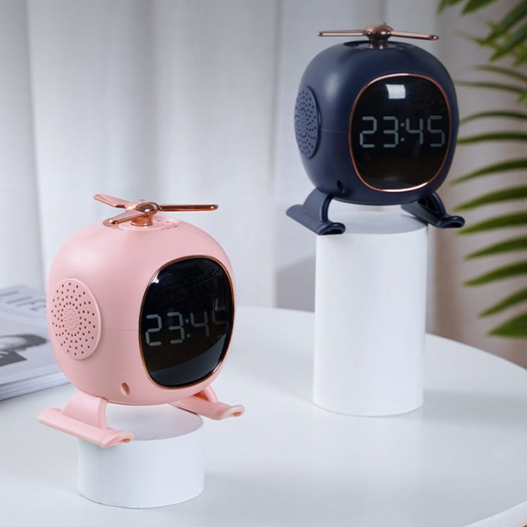 F23 Aromatherapy Bluetooth Alarm Clock Stand Subwoofer Speaker(Random Color Delivery)