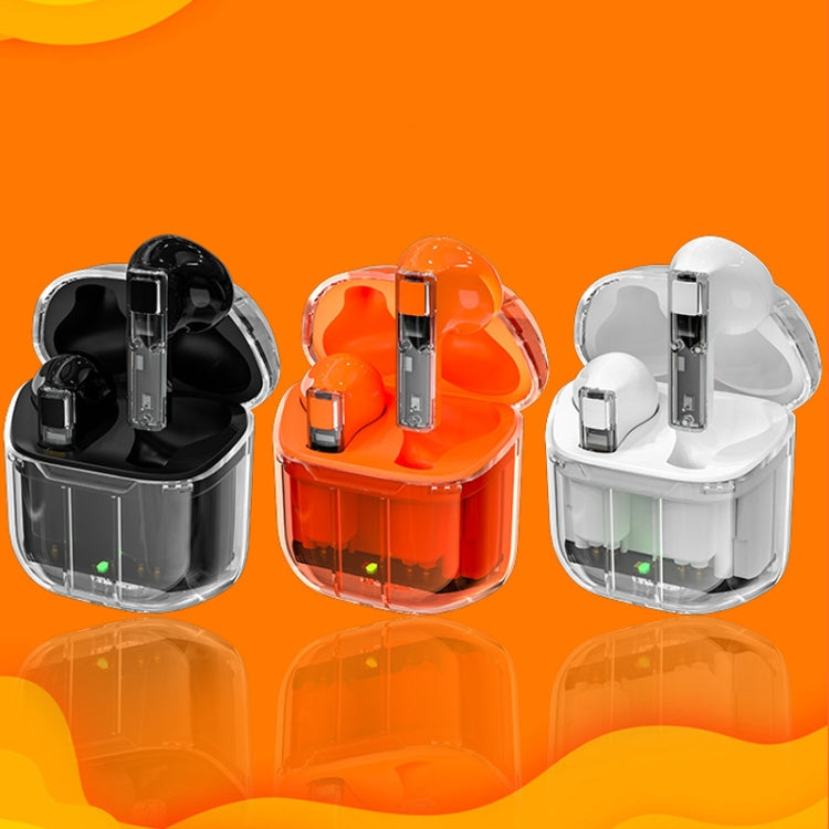 YX-06 Transparent Bluetooth Headset Wireless Dual Ear TWS5.0 Game Sports Headset