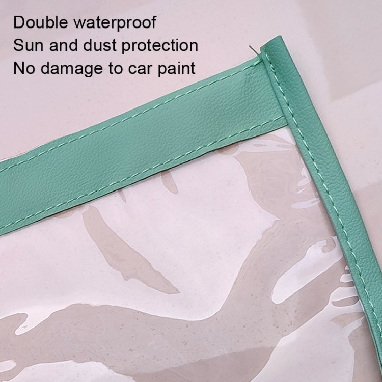 Electric Vehicle Charging Port Magnetic Transparent Rain Cover