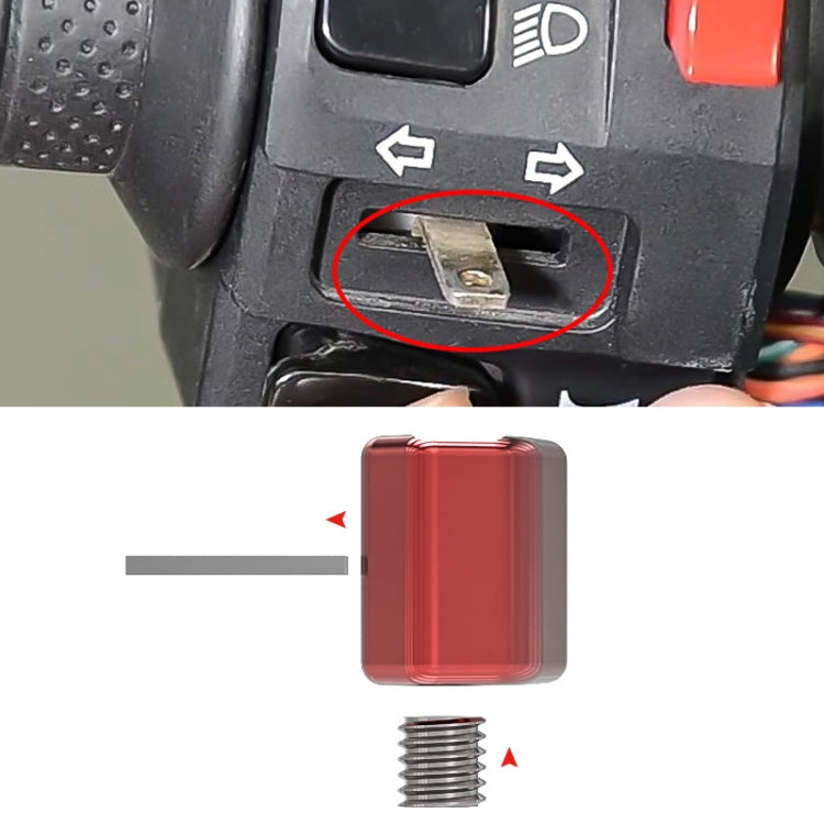 Motorbike Conversion Switch Button Steering Key Cap