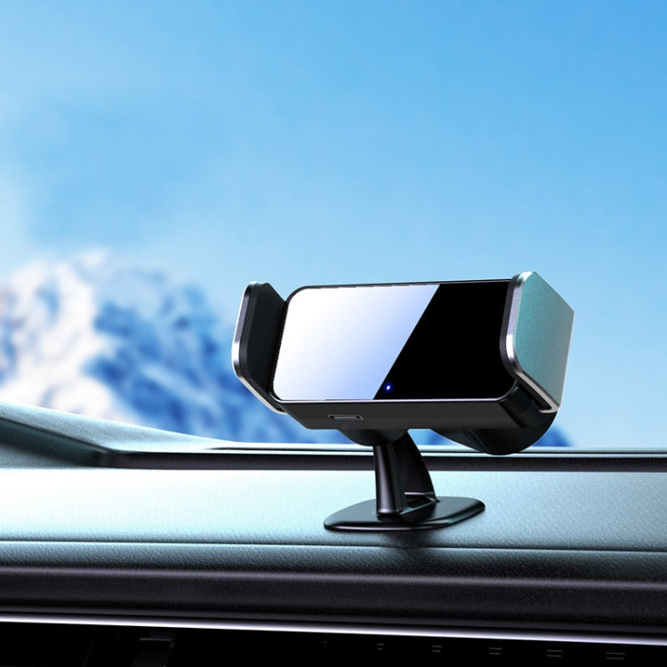 Car Air Outlet Smart Navigation Electric Mobile Phone Holder, Color: 661 Paste