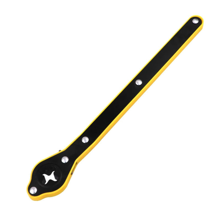 2pcs Car Tire Change Jack Multifunctional Labor-saving Wrench(Shake Handle + Conversion Head)