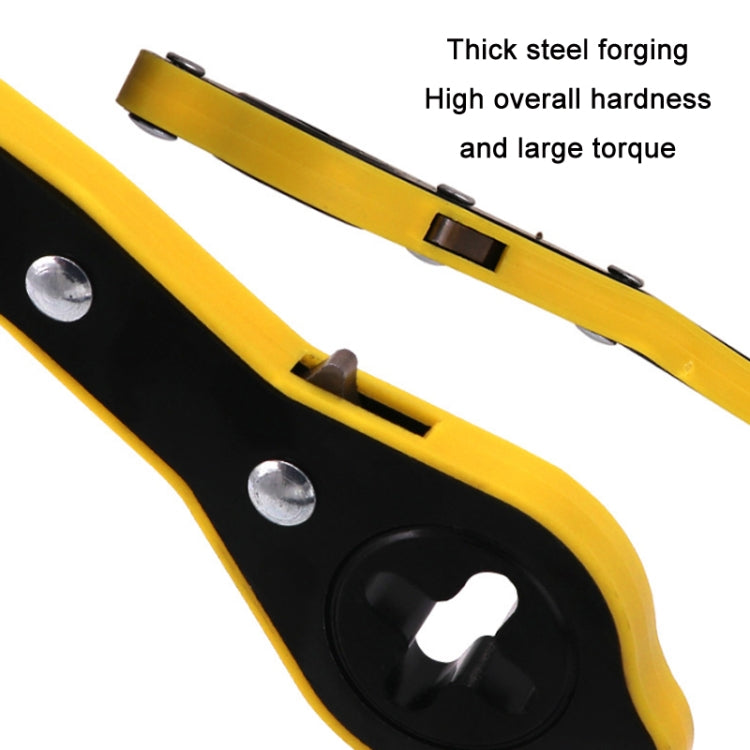 2pcs Car Tire Change Jack Multifunctional Labor-saving Wrench(Shake Handle + Conversion Head)