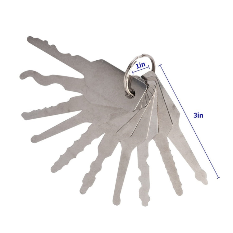 2packs 10 in 1 Lock Repair Bunch Of Keys Combo(10pcs/set)