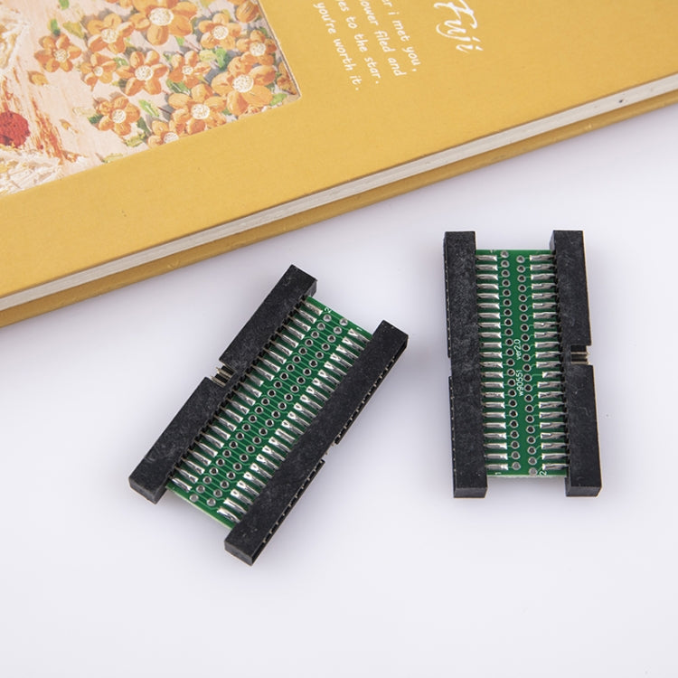 44 Pin Male To Male IDE Electronic Disk 2.5 Inch Adapter(5.2x2.7x0.5cm)