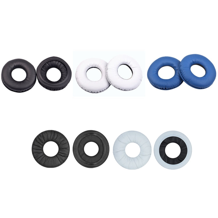 1pair Headphones Sponge Cover for Sony WH-CH500/510/ZX100/330, Spec: Leather Blue
