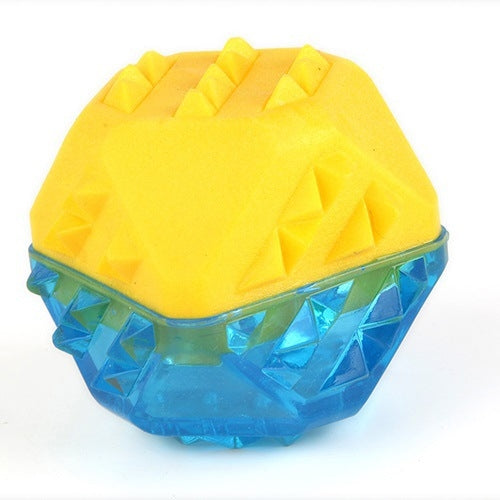 2pcs Frozen Bone Toys Pet Dog Teeth Grinding TPR Toys, Specification: Ball