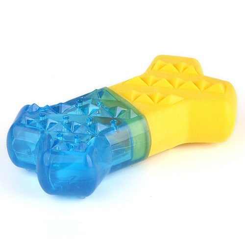 2pcs Frozen Bone Toys Pet Dog Teeth Grinding TPR Toys, Specification: Bone