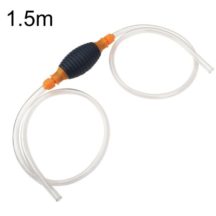 2pcs Manual Gasoline Oil Sucker Water Deflector, Specification: 1.5m