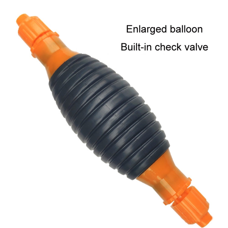 2pcs Manual Gasoline Oil Sucker Water Deflector, Specification: 1.5m+Flow Valve