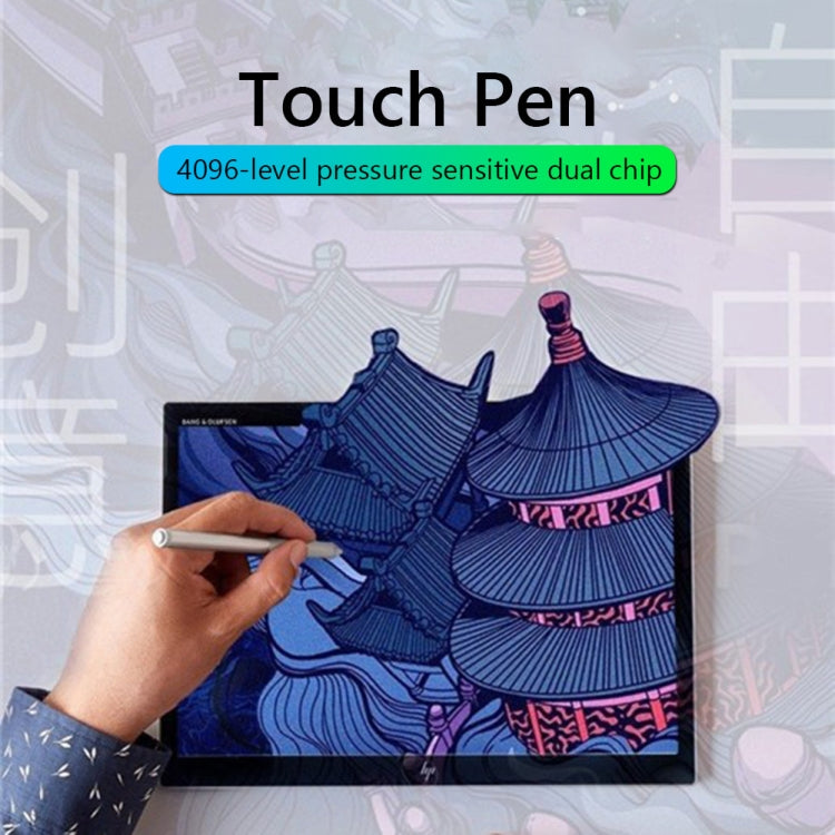 For HP Elitebook And ZBook X360 1030 G2/G3 Bluetooth Anti-touch Touch Pen(Silver)