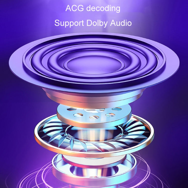 Y80 TWS5.1 Sports Gaming In-Ear Wireless Bluetooth Headset with Breathing Light + Digital Display