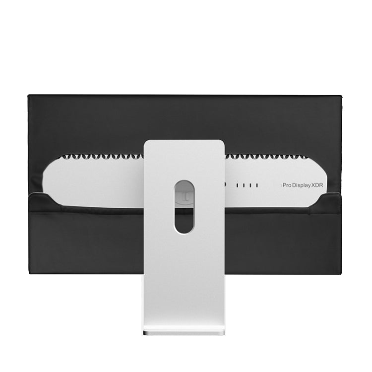 For 32-inch Apple Pro Display XDR PU Dustproof Cover Computer LCD Monitor Cover(Black)