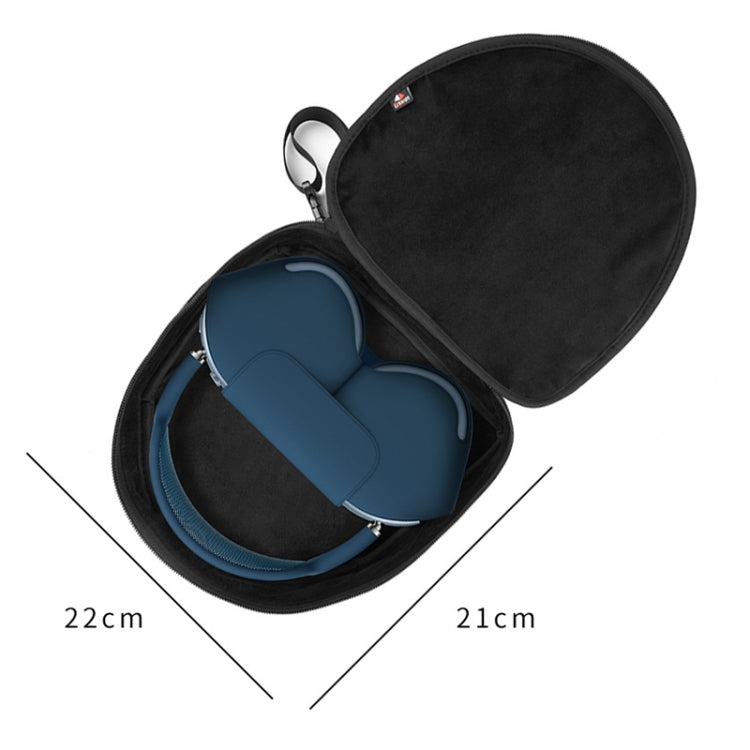 For AirPods Max Handheld Storage Bag Protective Case(Grey)