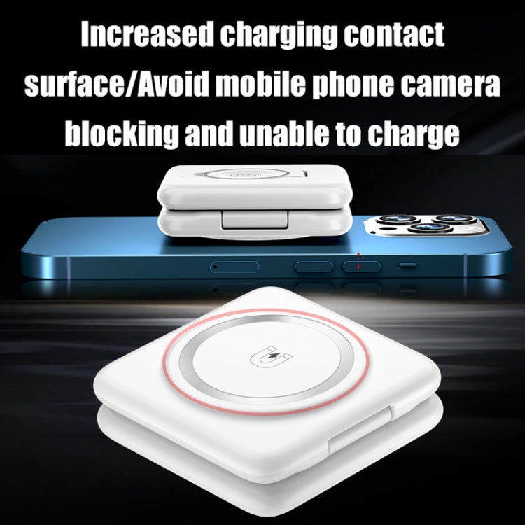 Folding 3 In 1 Wireless Charger For iPhone, Galaxy, Huawei, Xiaomi, LG, HTC and Other QI Standard Smart Phones