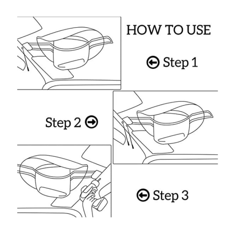 Car Stainless Steel Hat Storage Bracket