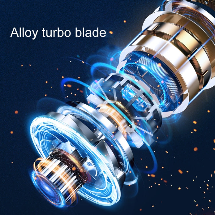 Wireless Car High Power Charging Mini Car Vacuum Cleaner, Specification: Type-C+Charging Base