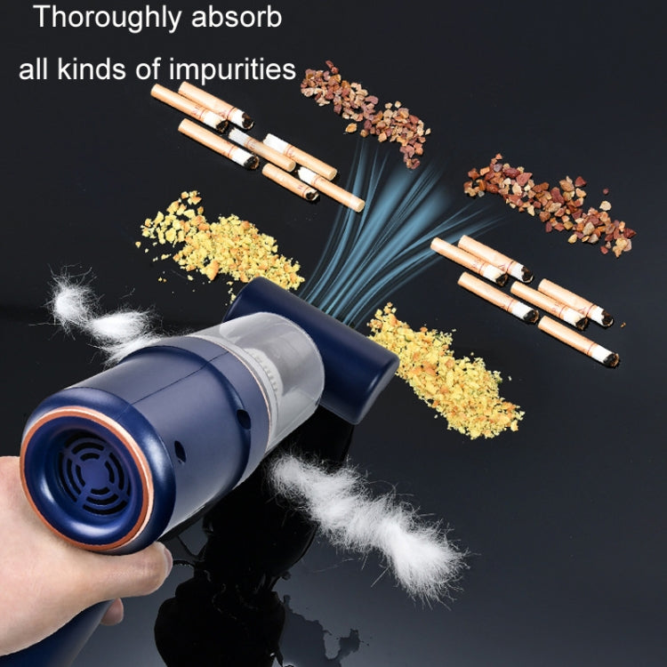 Wireless Car High Power Charging Mini Car Vacuum Cleaner, Specification: Type-C+Charging Base