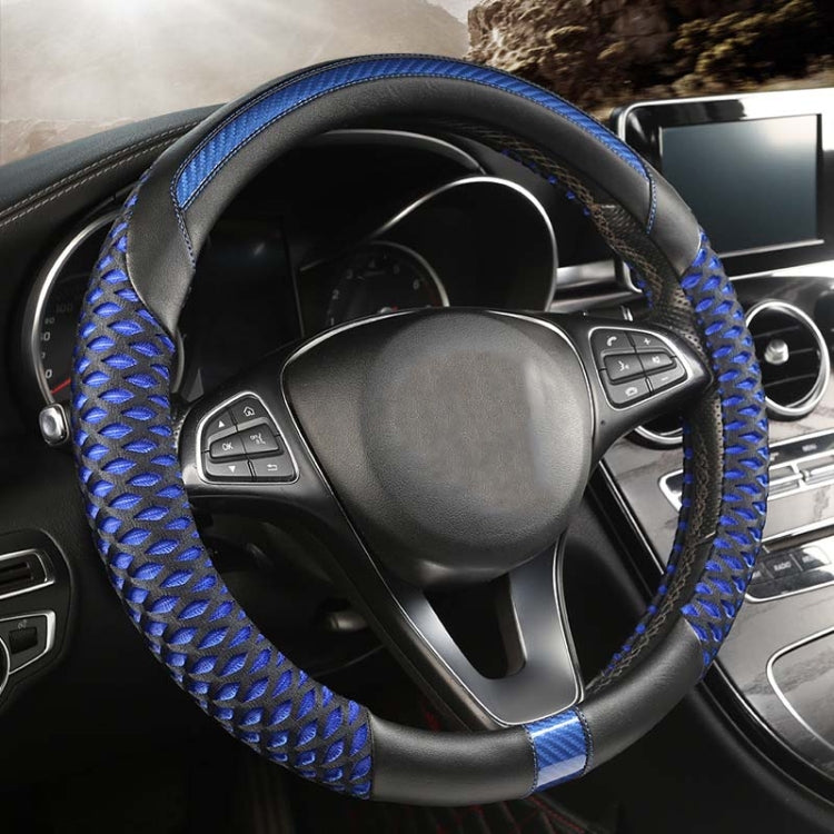 Honeycomb Fabric Round Steering Wheel Cover, Size: 36cm