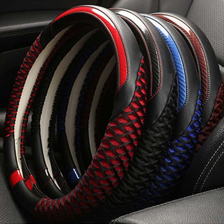 Honeycomb Fabric Round Steering Wheel Cover, Size: 36cm