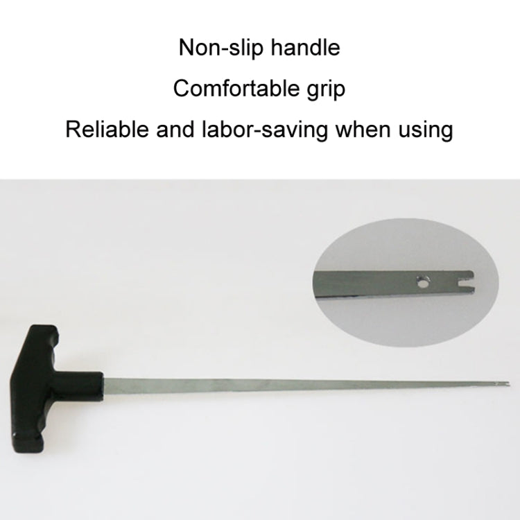 T20604-1 Wire Saw Glass Broach Car Windshield Removal Tool(4pcs/set)