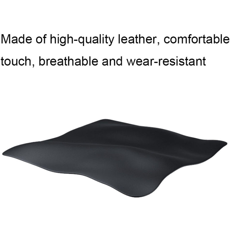 Car Sunshade Board Seat Back Tissue Box Multi-functional Elastic Belt Leather Paper Box(Black)
