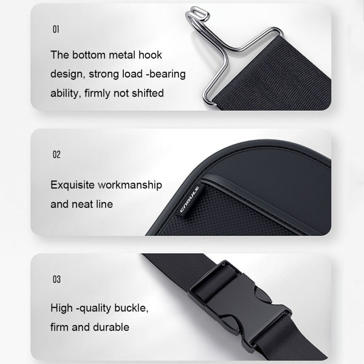 Multifunctional Car Seat Back Storage Bag Car Interior Decorative Supplies, Size: S