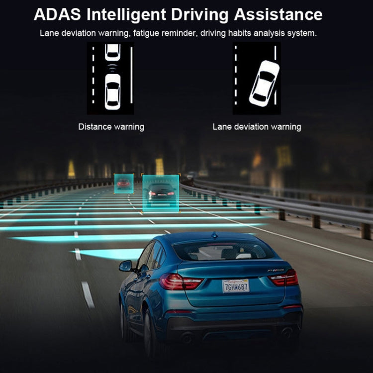 L601 HD Night Vision Electronics Dog Reversing Image Driving Recorder, Style: Standard Version