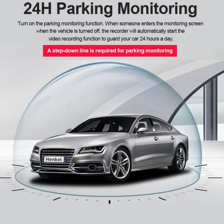 L601 HD Night Vision Electronics Dog Reversing Image Driving Recorder, Style: Standard Version