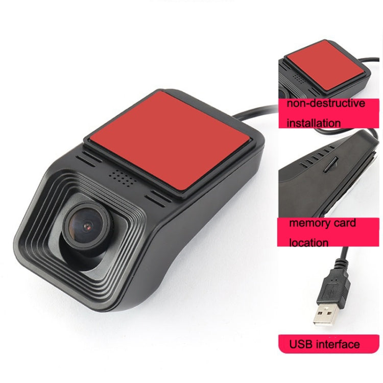 M9 Hidden Driving Recorder WiFi Phone Connecting Car Parking Monitoring 1080P HD Recorder