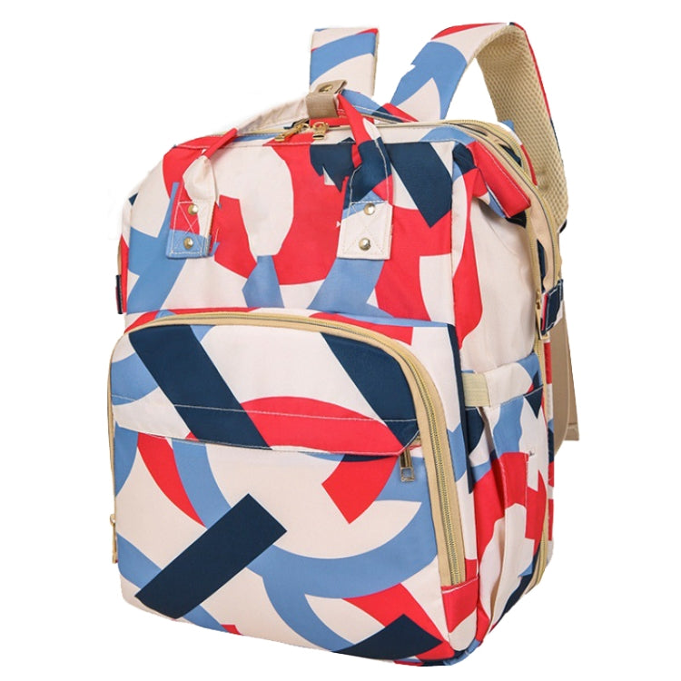 Multifunction Diaper Baby Bag with Changing Station, Foldable Bassinet and USB Charge Port