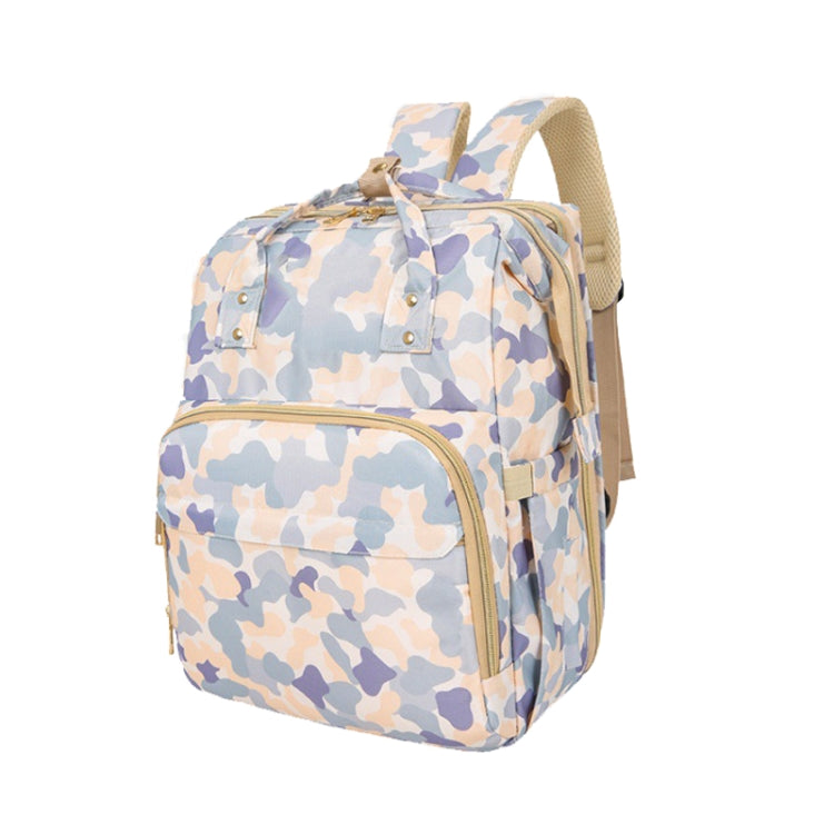 Multifunction Diaper Baby Bag with Changing Station, Foldable Bassinet and USB Charge Port