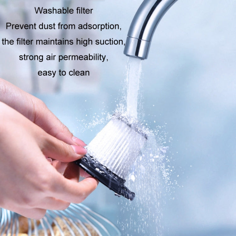 Car Wireless Charging High Power Handheld Vacuum Cleaner Black Upgrade