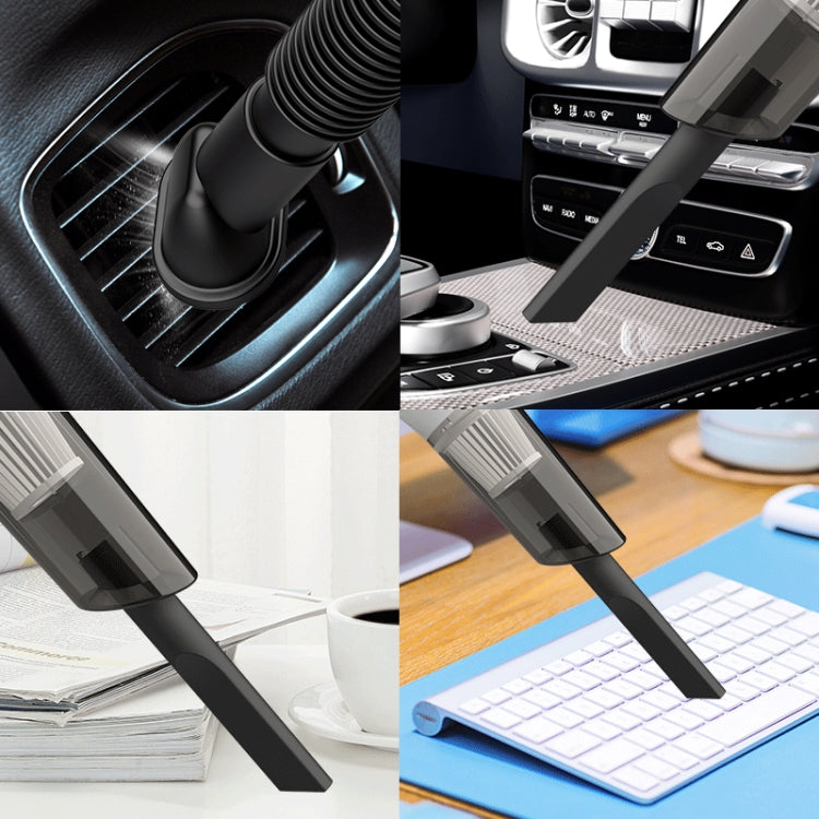 S9A 120W Handheld Wireless Vacuum Cleaner Household Car Vacuum Cleaner,Spec: White 5000 Pa