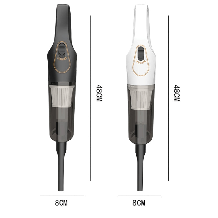 S9A 120W Handheld Wireless Vacuum Cleaner Household Car Vacuum Cleaner,Spec: Black 10000 Pa