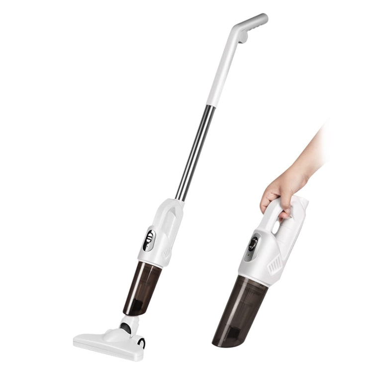 2 in 1 Power Suction Rechargeable Cordless Vacuum Cleaner For Home Office Car,Spec: Silver 20000Pa Deluxe Edition