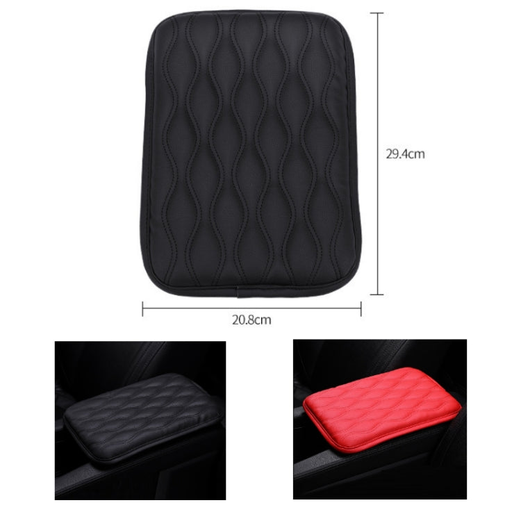 Car Central Armrest Box Leather Protection Pad