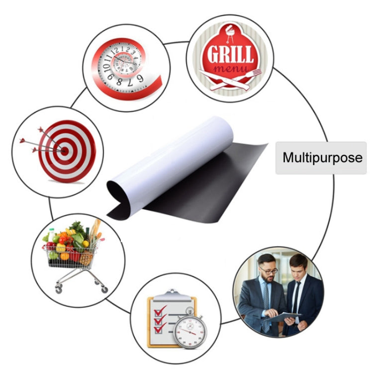 2pcs Refrigerator Magnetic Erasable Message Board(A4)