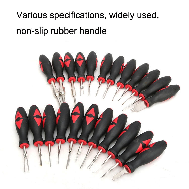 23pcs/set For Audi Terminal Remover Car Wiring Harness Plug Unlocker Pin Extractor