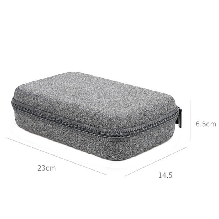 YK05 EVA Hard Shell Anti-Shock Anti-Fall Mobile Hard Disk Double-layer Digital Storage Bag