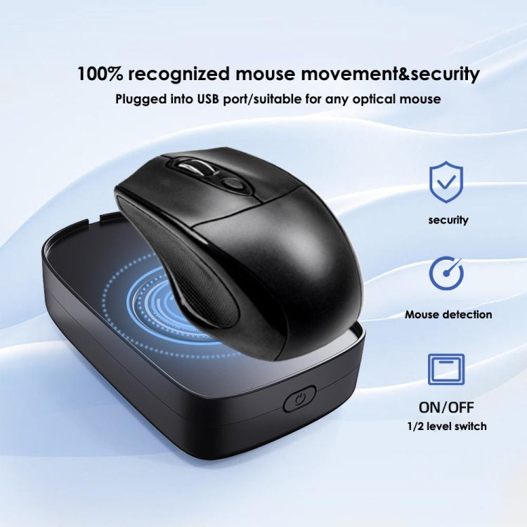 H26 Automatic Movement Virtual Mouse To Prevent Computer Lock Screen(Black)