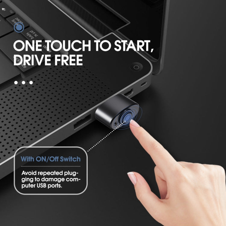 H31 Mini Virtual Mouse To Prevent Computer Lock Screen Usb Mice Switch(Black)